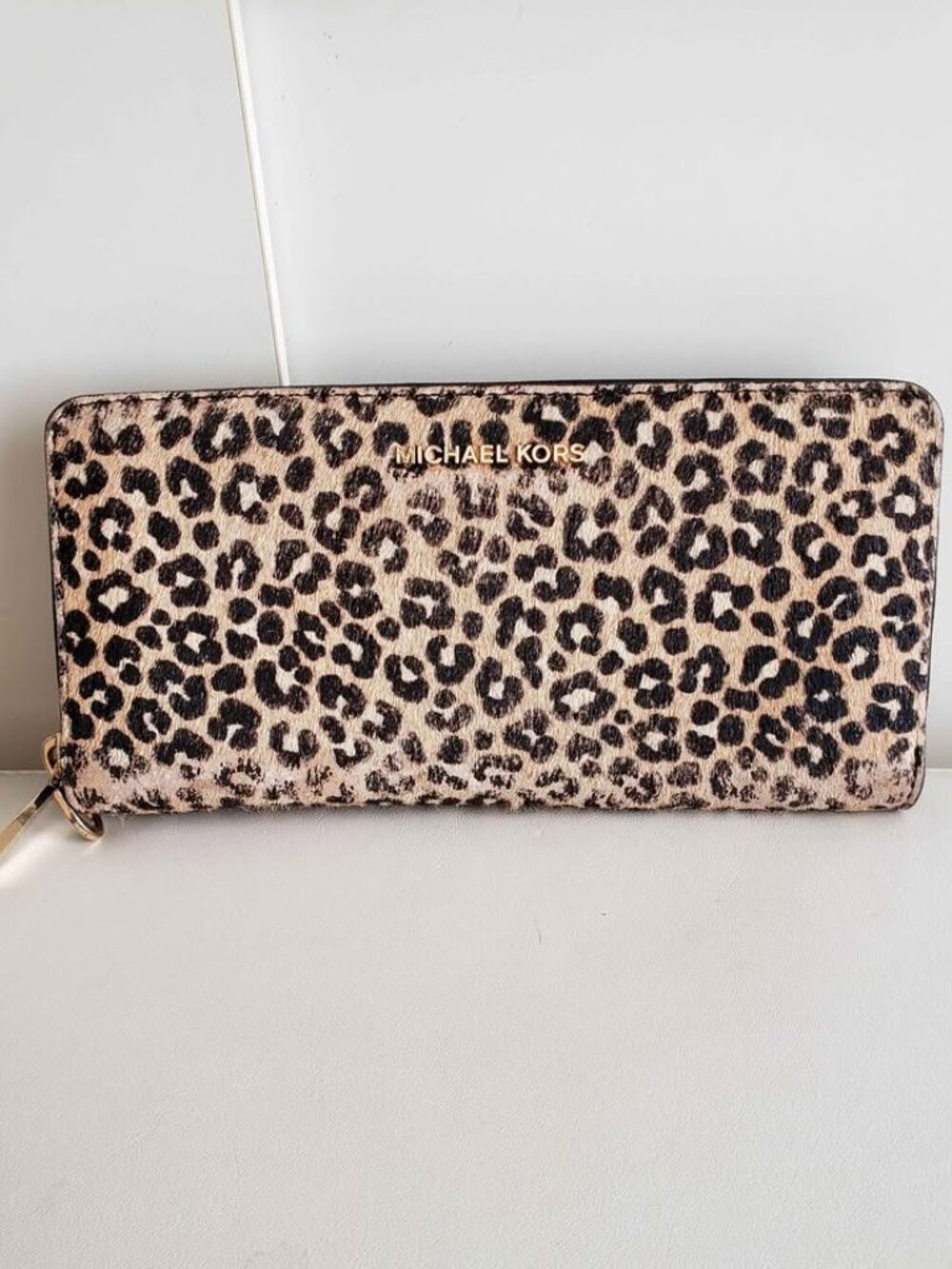 Michael Kors Calf Hair Large Contential Wallet